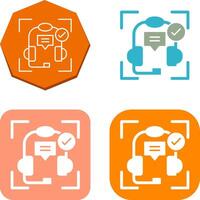 Technical Support Icon Design vector