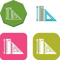 Rulers Icon Design vector