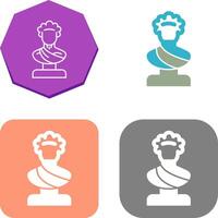 Statue Icon Design vector