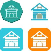 Dog House Icon Design vector