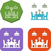 Table Icon Design vector