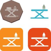 Iron Board Icon Design vector