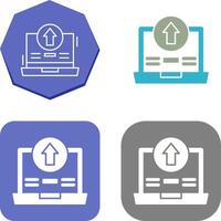 Upload Icon Design vector