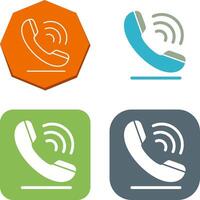 Phone Call Icon Design vector