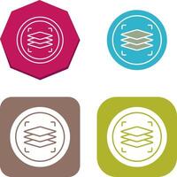 Layers Icon Design vector