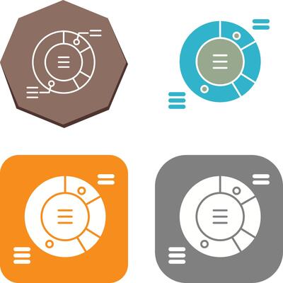 Pie Chart Icon Design