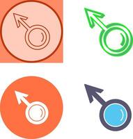 Male Icon Design vector