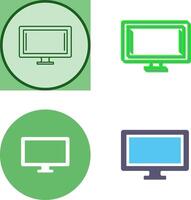 Monitor Icon Design vector