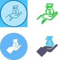 Wage Icon Design vector