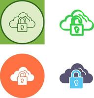 Lock Icon Design vector