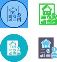 Loan Icon Design vector