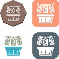 Money Loundering Icon Design vector