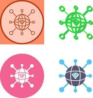 Internet Icon Design vector