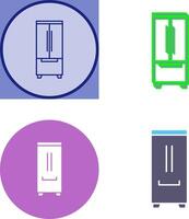 Refrigerator Icon Design vector