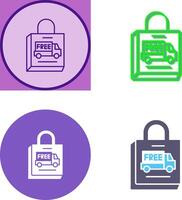 Free Home Delivery Icon Design vector