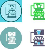 Store Icon Design vector