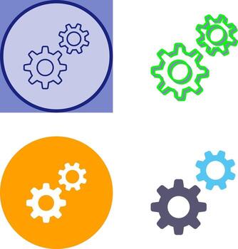 Setting Icon Design vector