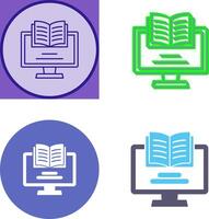 Monitor Icon Design vector