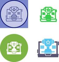 Trophy Icon Design vector