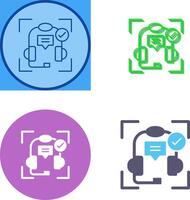 Technical Support Icon Design vector