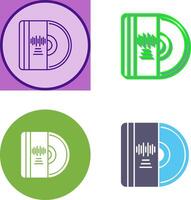 Vinyl Icon Design vector