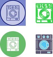 Washing Machine Icon Design vector