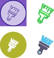 Paint Brush Icon Design vector