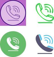 Phone Call Icon Design vector