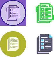 Notes Icon Design vector