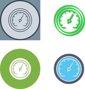 Speedometer Icon Design vector