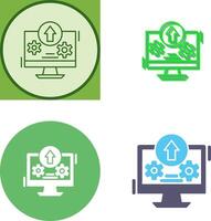 Upload Icon Design vector
