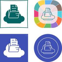 Cloud Icon Design vector