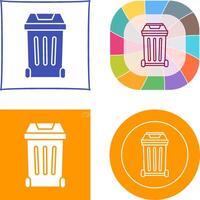 Garbage Icon Design vector