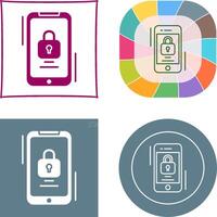 Lock Icon Design vector