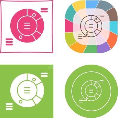 Pie Chart Icon Design