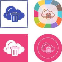 Trash Icon Design vector