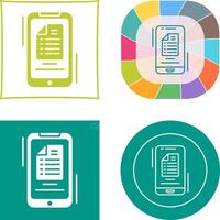 To Do List Icon Design vector
