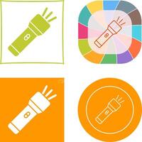 Flashlight Icon Design vector