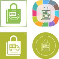 Free Home Delivery Icon Design vector