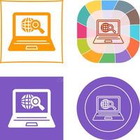 Explore Icon Design vector