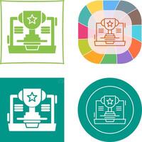 Trophy Icon Design vector
