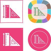 Rulers Icon Design vector