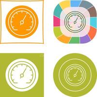 Speedometer Icon Design vector