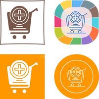 Add to Cart Icon Design vector