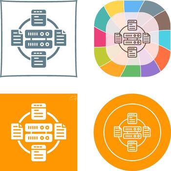 Server Icon Design vector