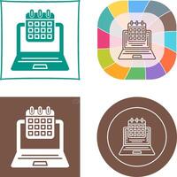 Timetable Icon Design vector