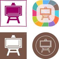 Easel Icon Design vector