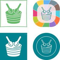 Drum Icon Design vector