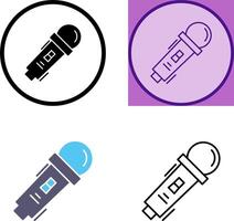 Microphone Icon Design vector