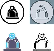 Arch Icon Design vector